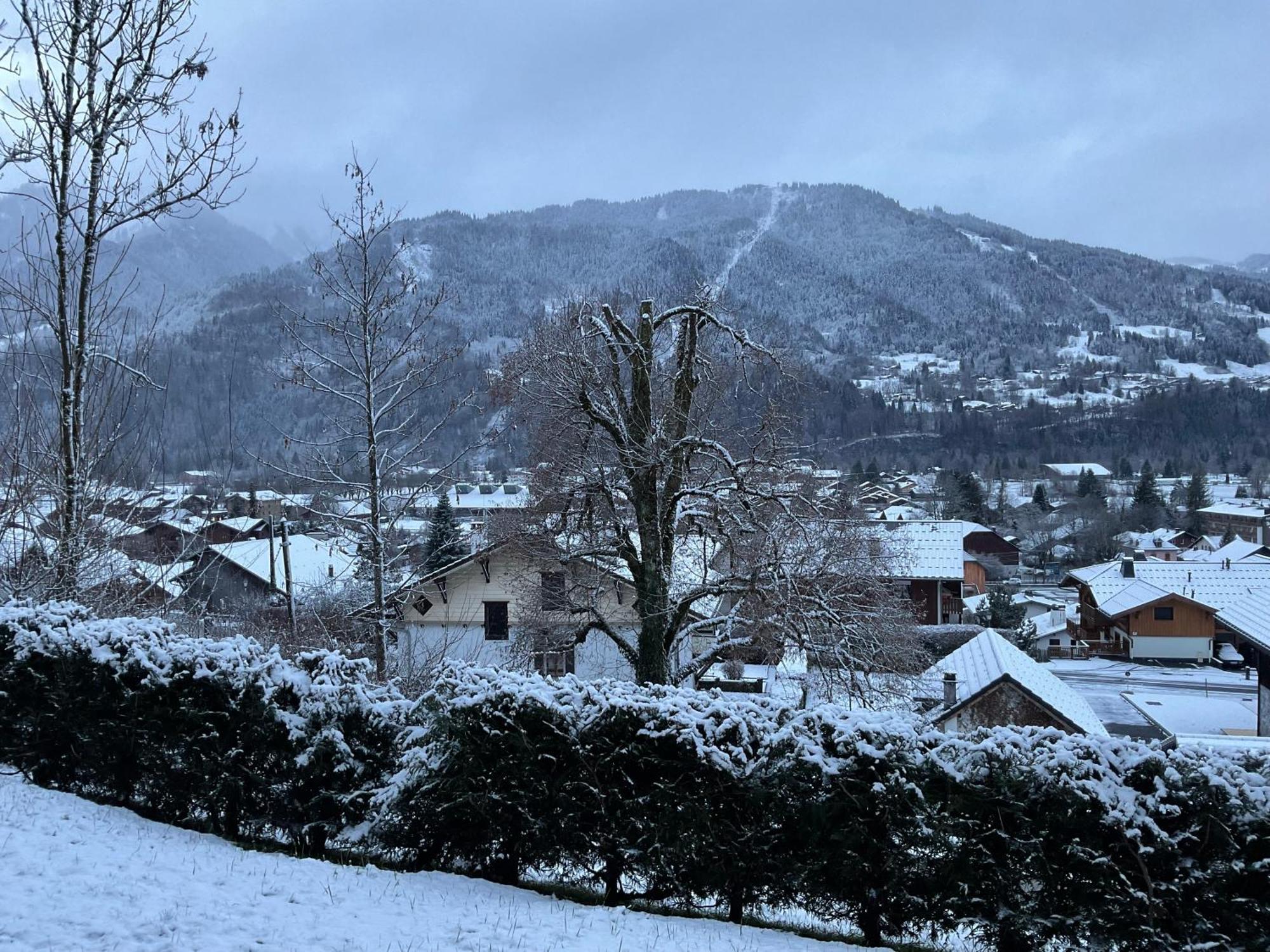 Plein Soleil Modern 3 bedroom apartment with stunning mountain views Samoëns Buitenkant foto